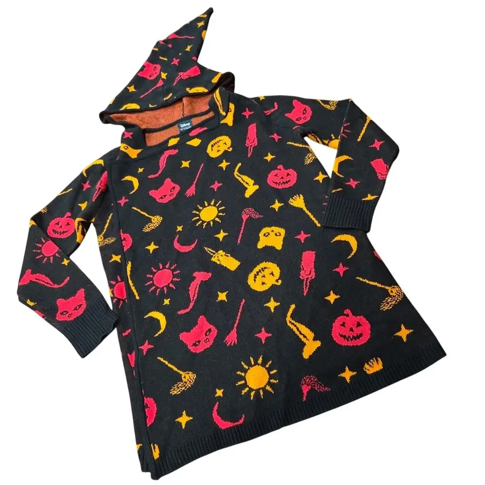 Hocus Pocus Her Universe Disney Danni Halloween Witch Cardigan/Costume Size Med - Picture 1 of 12